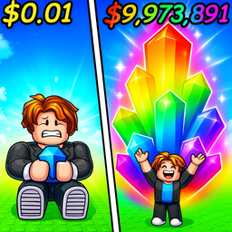 Grow Crystals! Obby Farm Tycoon Magnate +1 RNG