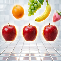 Tiles: Collect 3 fruits