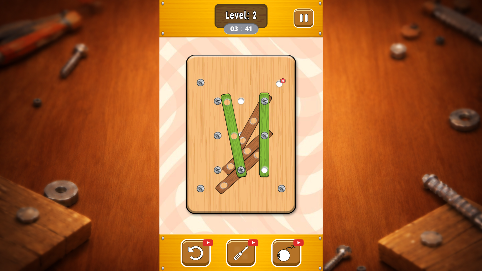 Bolts: unscrew everything! — screenshot 2