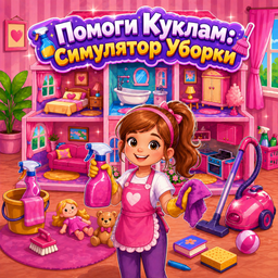 Помоги Куклам: Симулятор Уборки