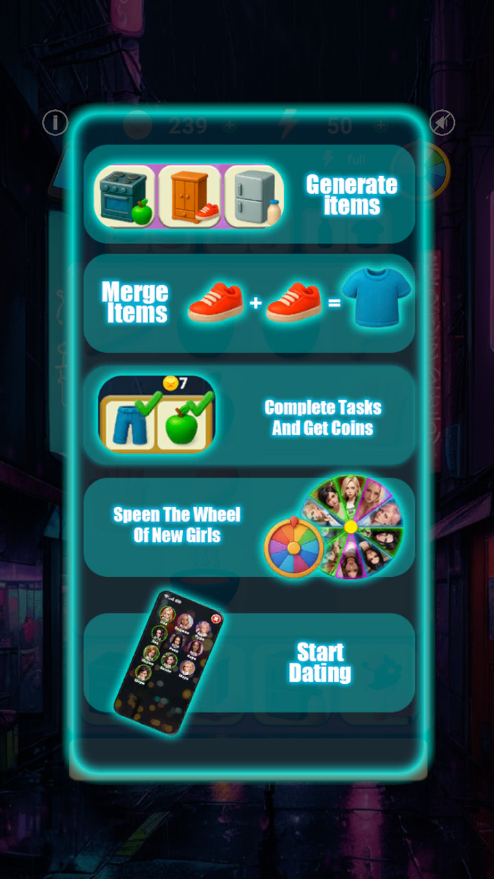 Merge Girlfriends: Fusions & Chats screenshot 8