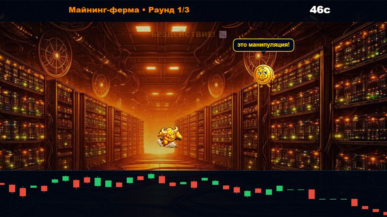 Поймай биткоин! — screenshot 1