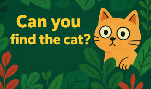 Can you find the cat?