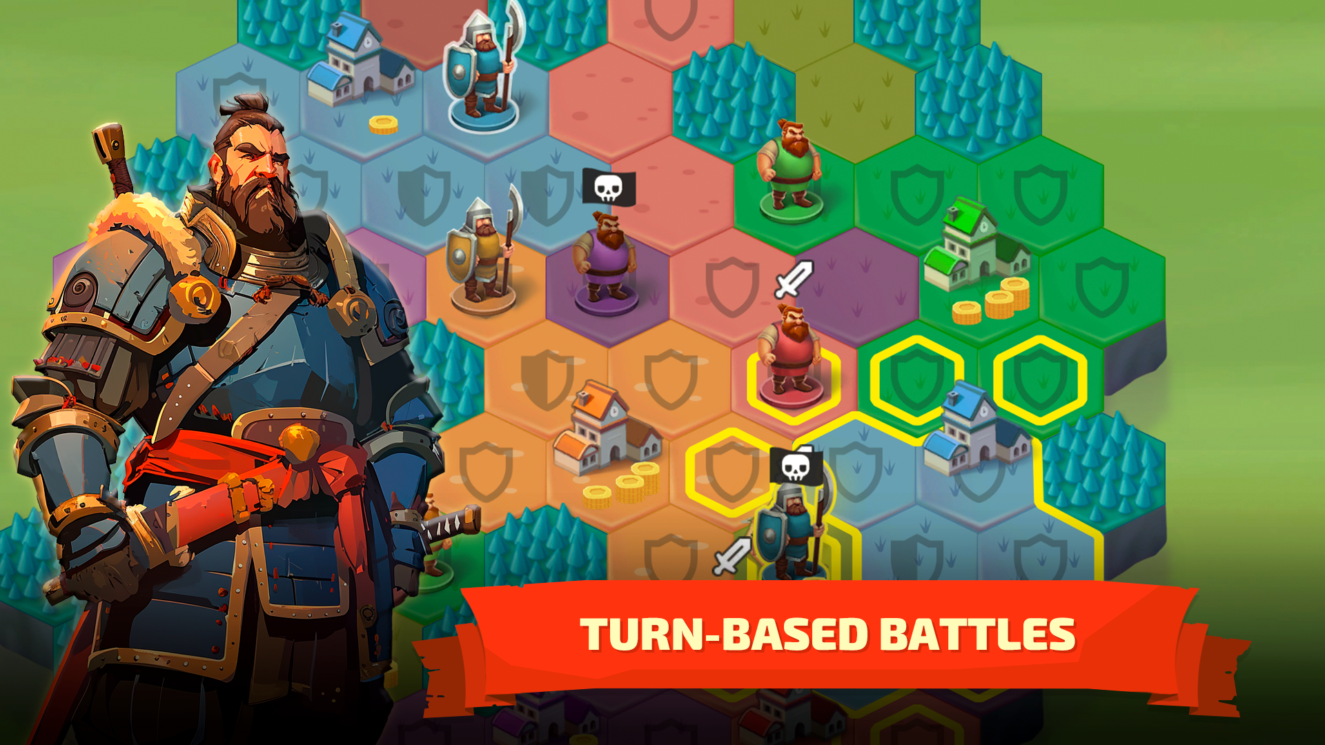 Medieval Conquest : Turn based tactics screenshot