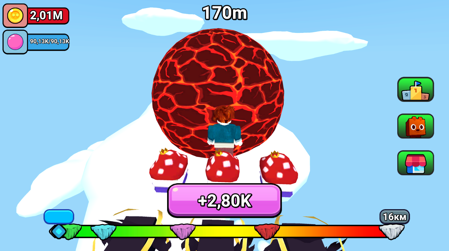 Obby: Bubblegum Simulator screenshot