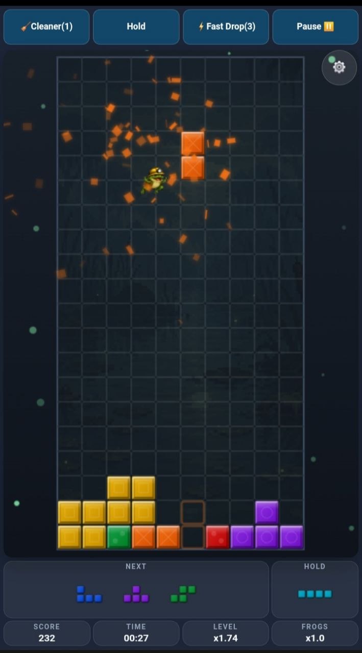 Blocks against frogs screenshot 4