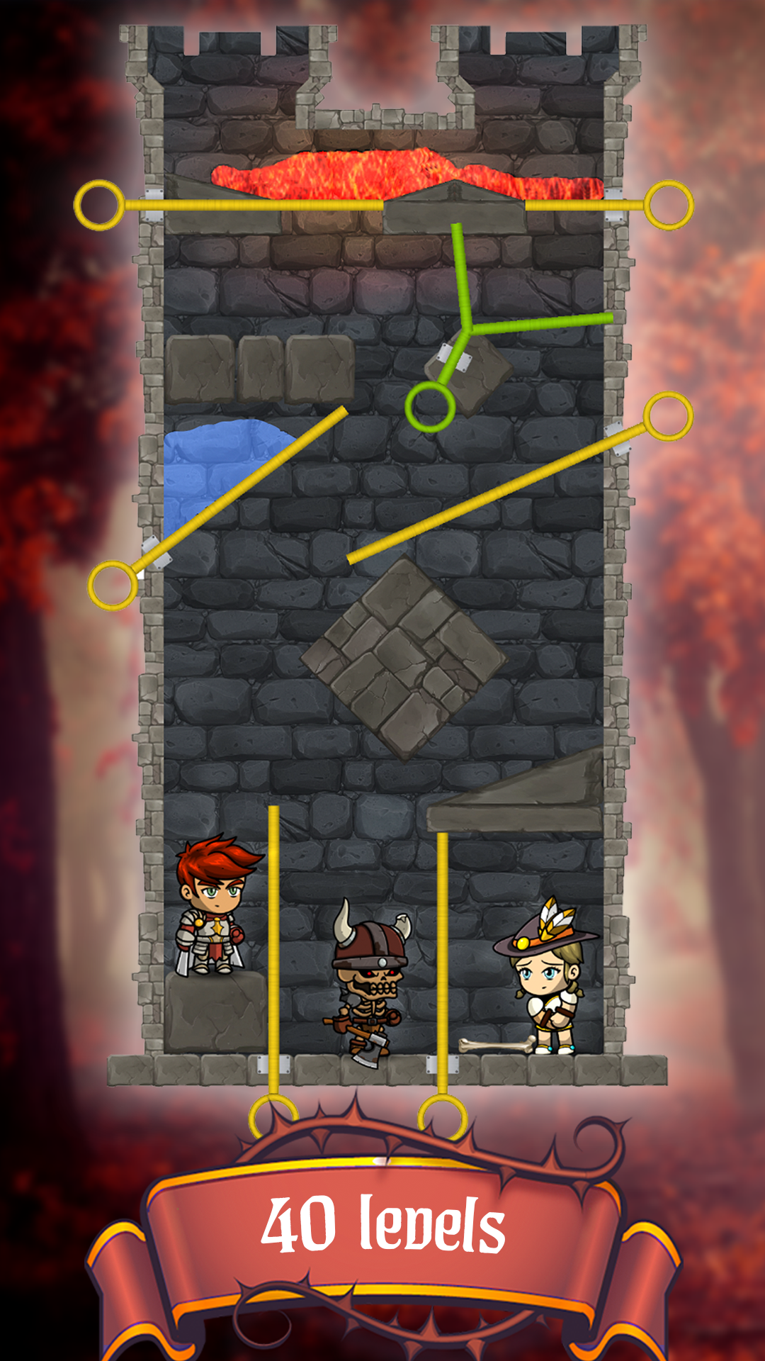 Hero Rescue: Pull the Pin Puzzle screenshot 8
