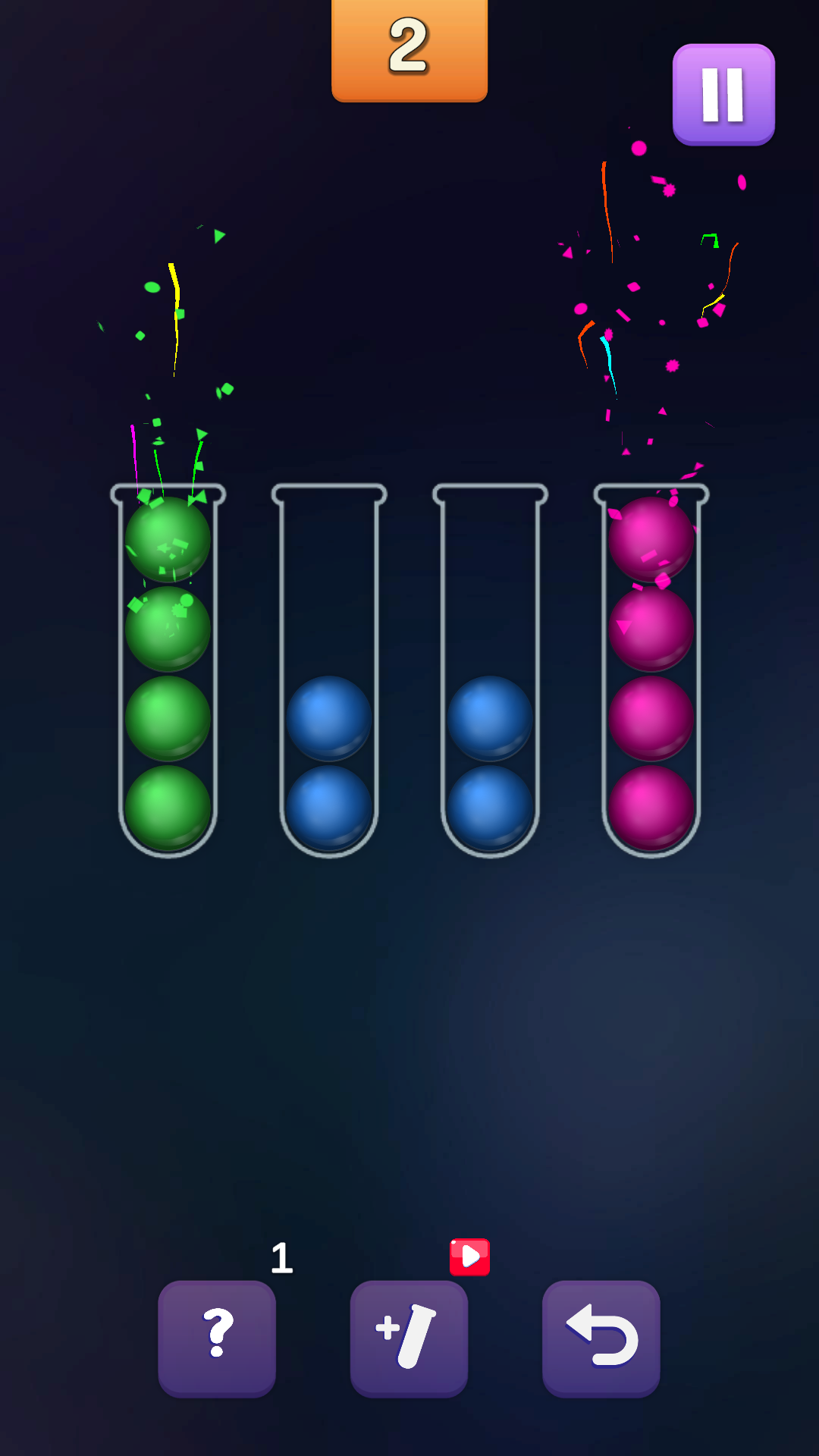 Sort Colored Balls Puzzle screenshot 5