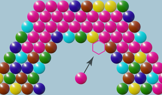 Balloons around! game
