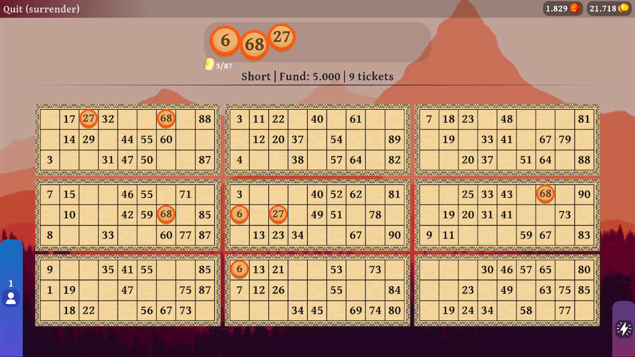 Lotto and Bingo Online screenshot