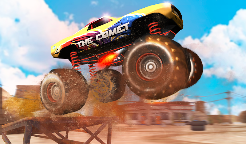 Monster Truck Stunt Racing game cover