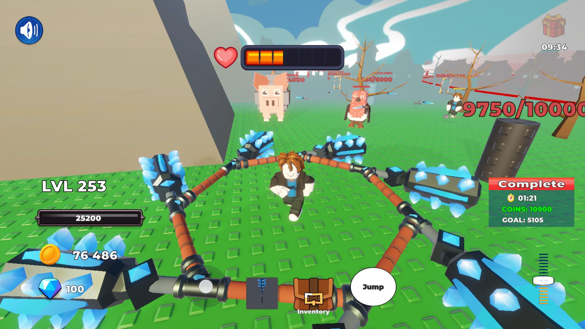 Obby Slasher: Battle Arena & Pets — screenshot 2