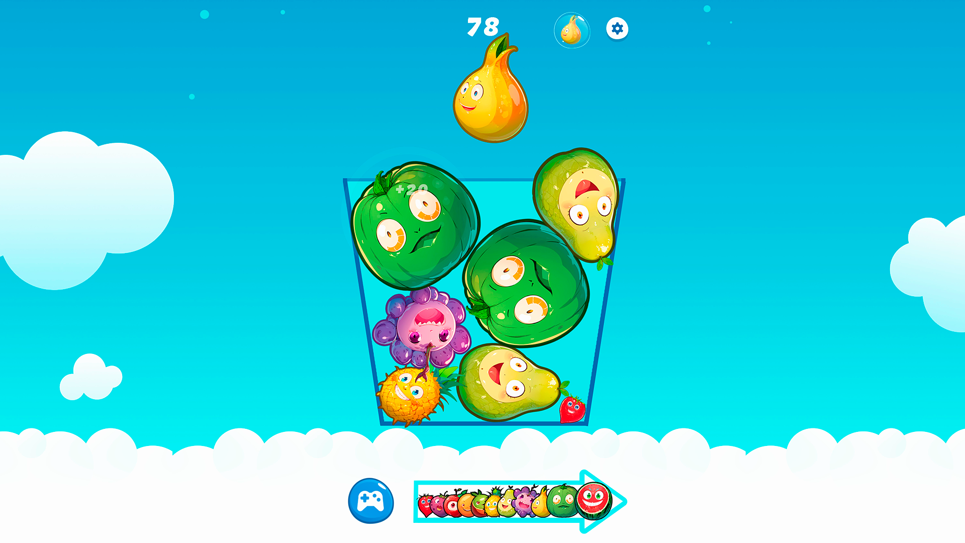 Merge Watermelon screenshot