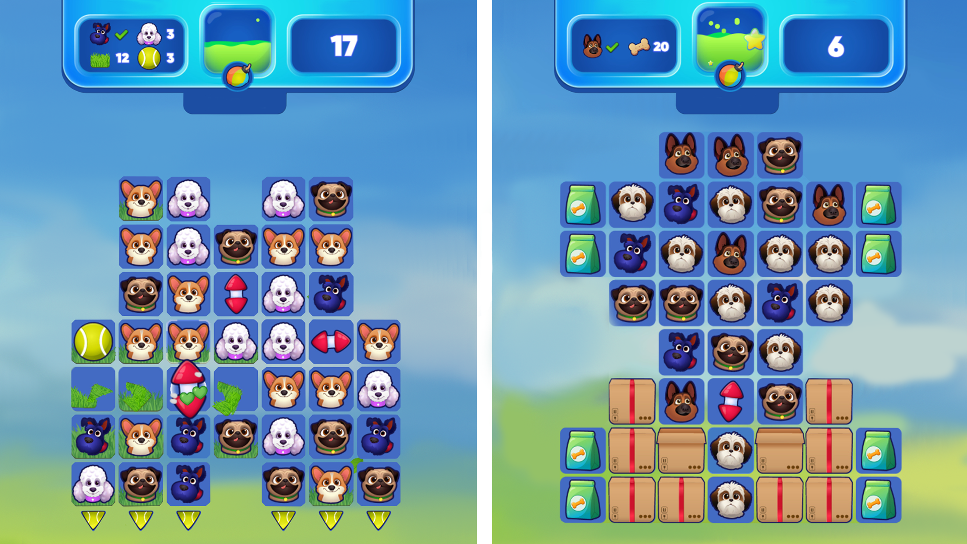 Puppy Paw Match — screenshot 3