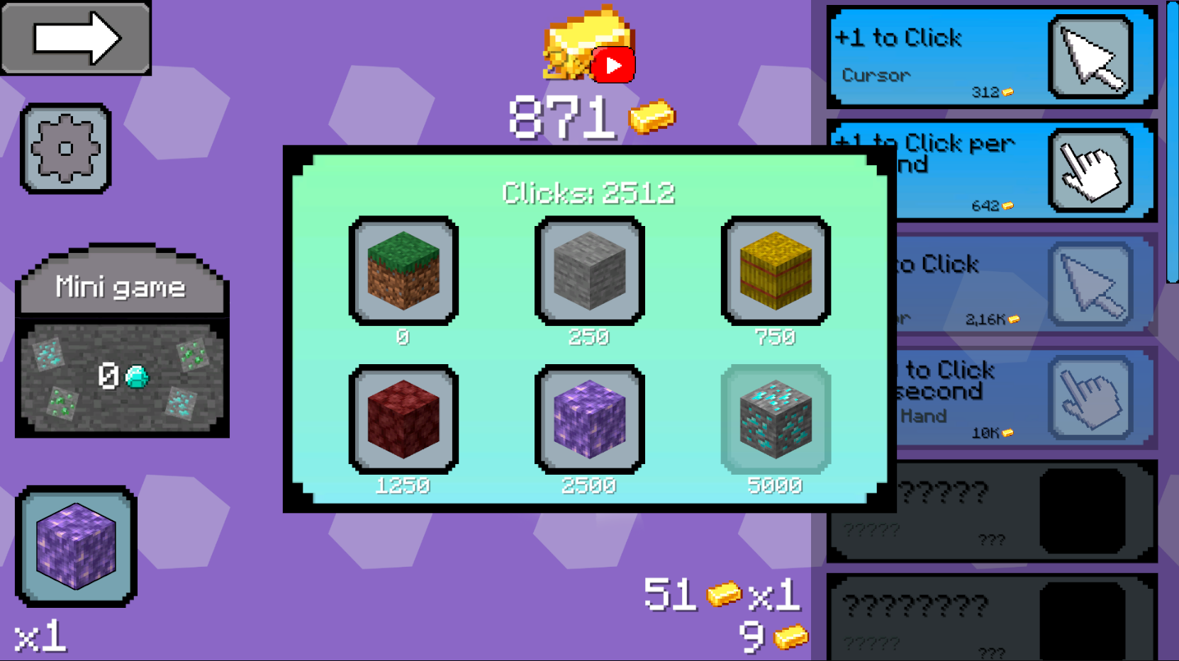 Mine Clicker | Reach the Diamond — screenshot 8