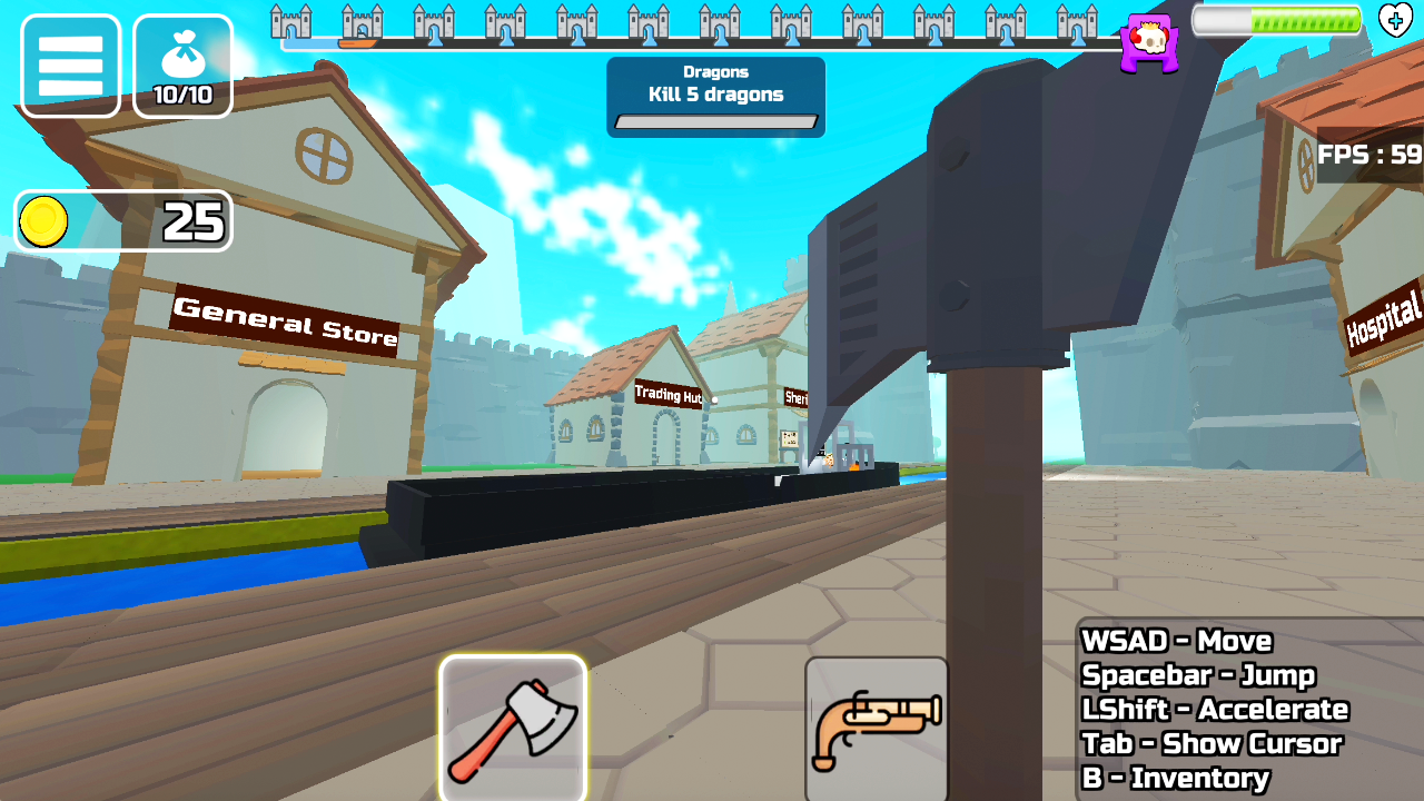 Obby & Dead River screenshot