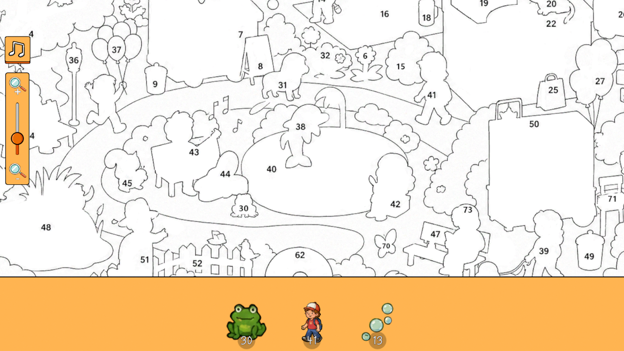 Stickers by Numbers: Coloring Puzzle screenshot