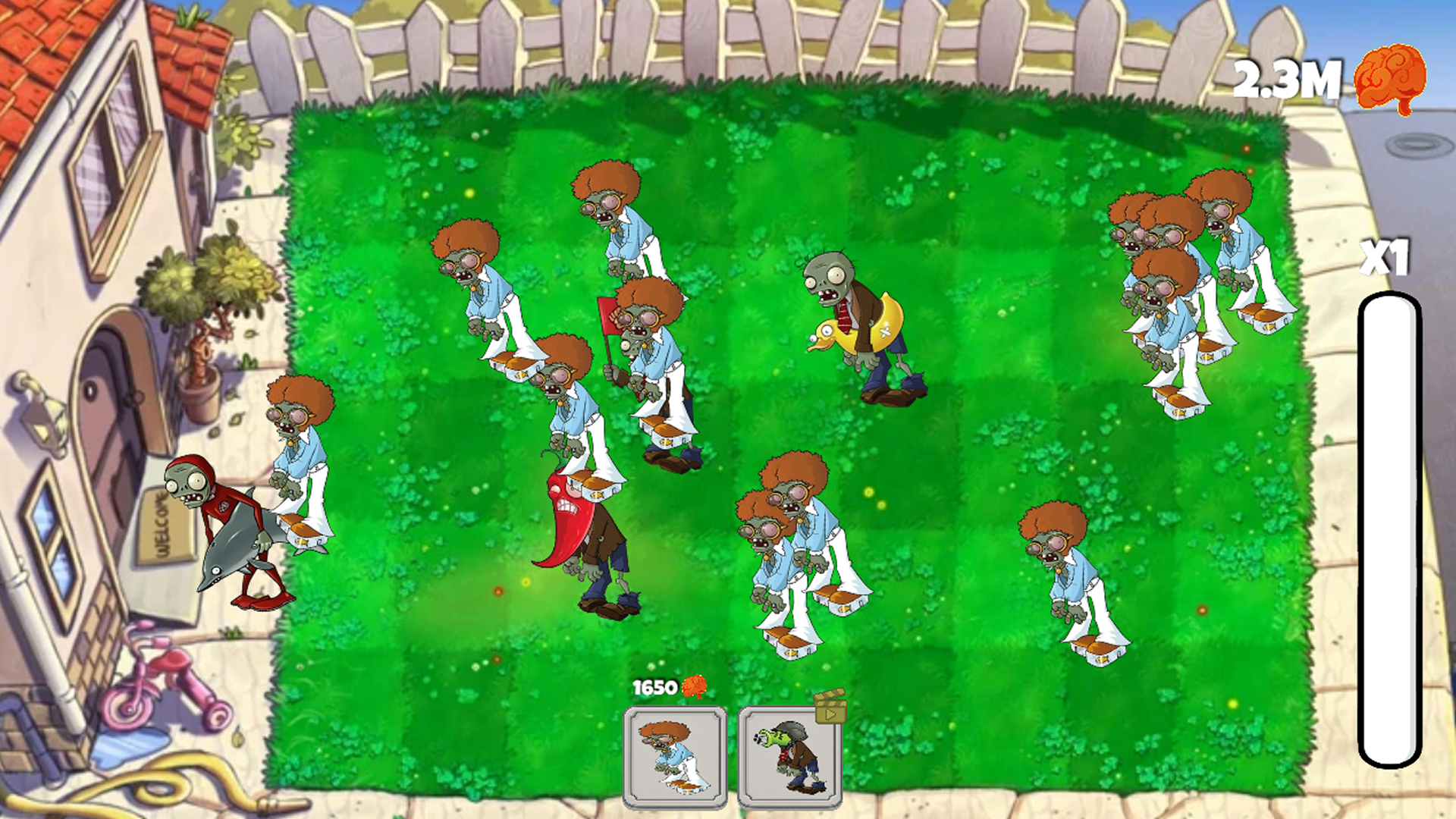 Zombies from classic mod screenshot