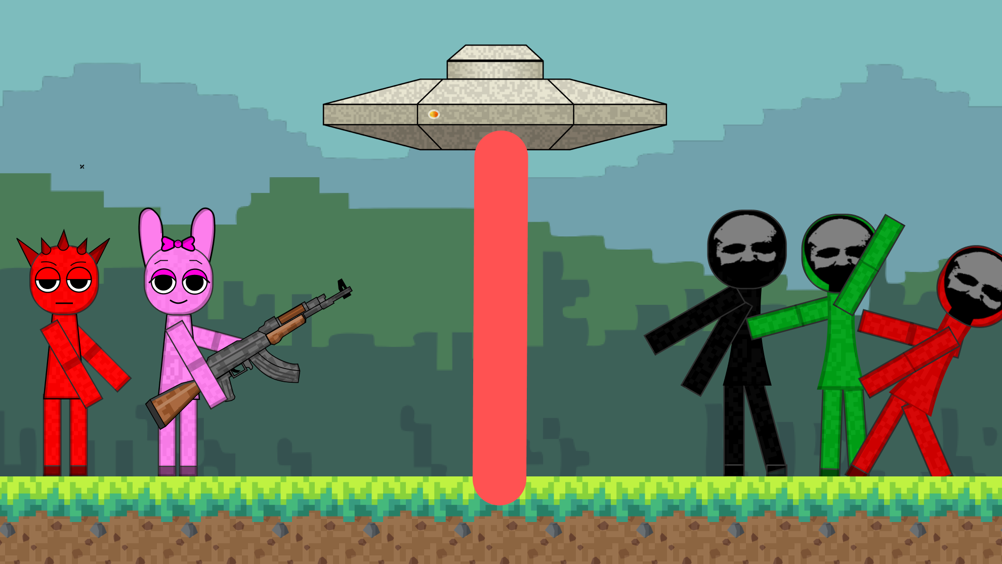 Sprunki Sandbox War Mod screenshot