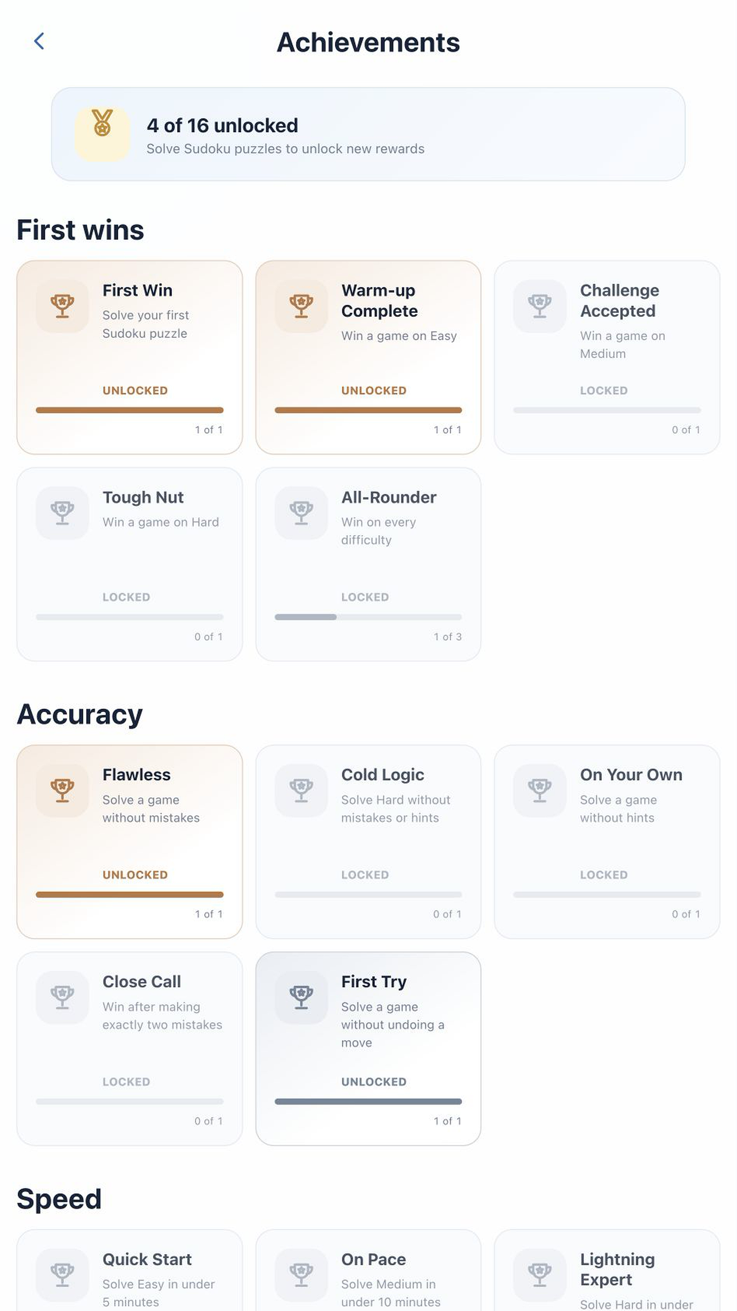 Sudoku Levels screenshot 4