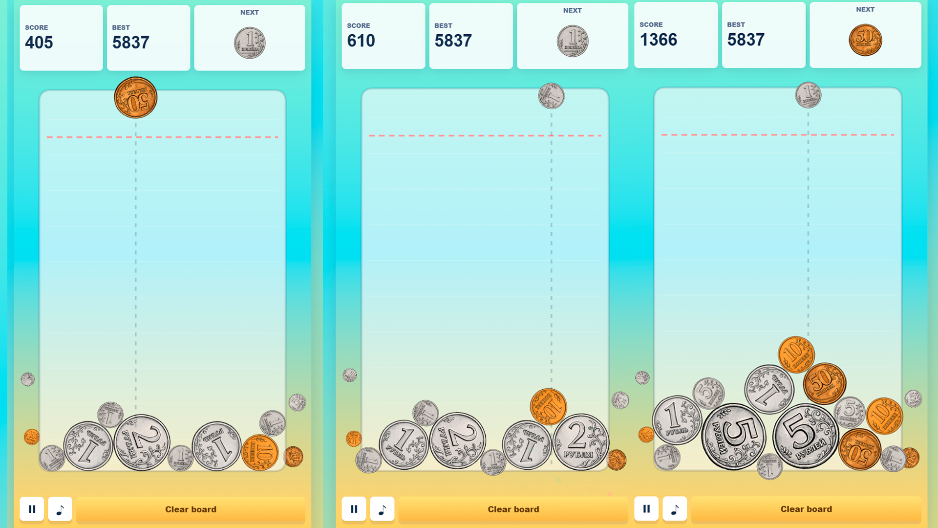 Merge Coins: Fill the Wallet — screenshot 2