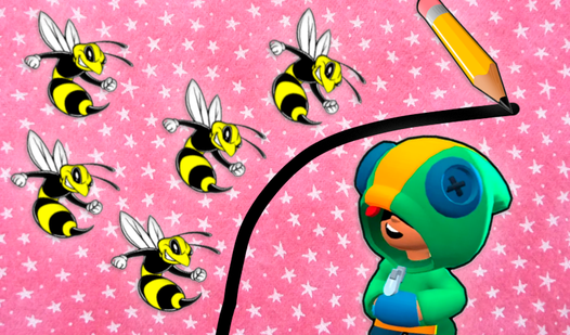 Save Leon Of Brawl From The Bees!