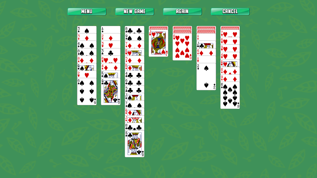 Lay out the cards: Scorpio Solitaire screenshot