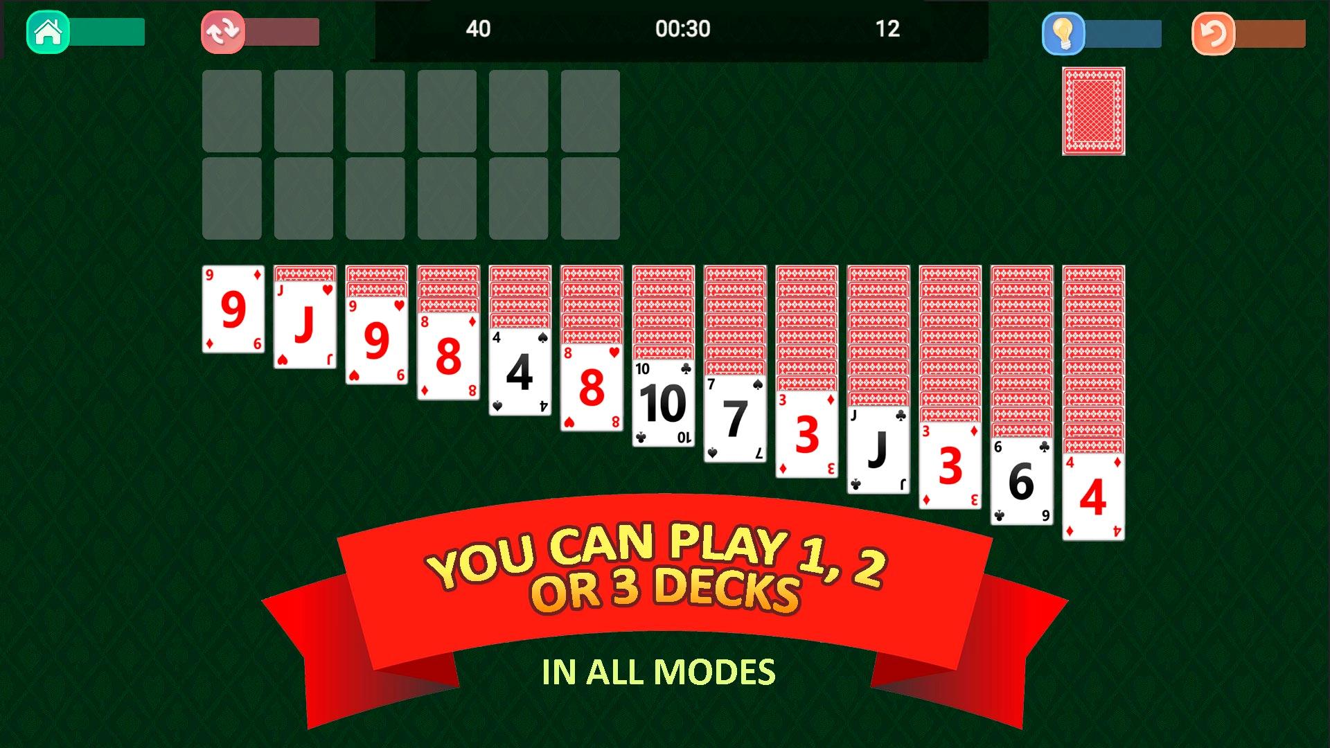 Klondike - world best solitaires! screenshot