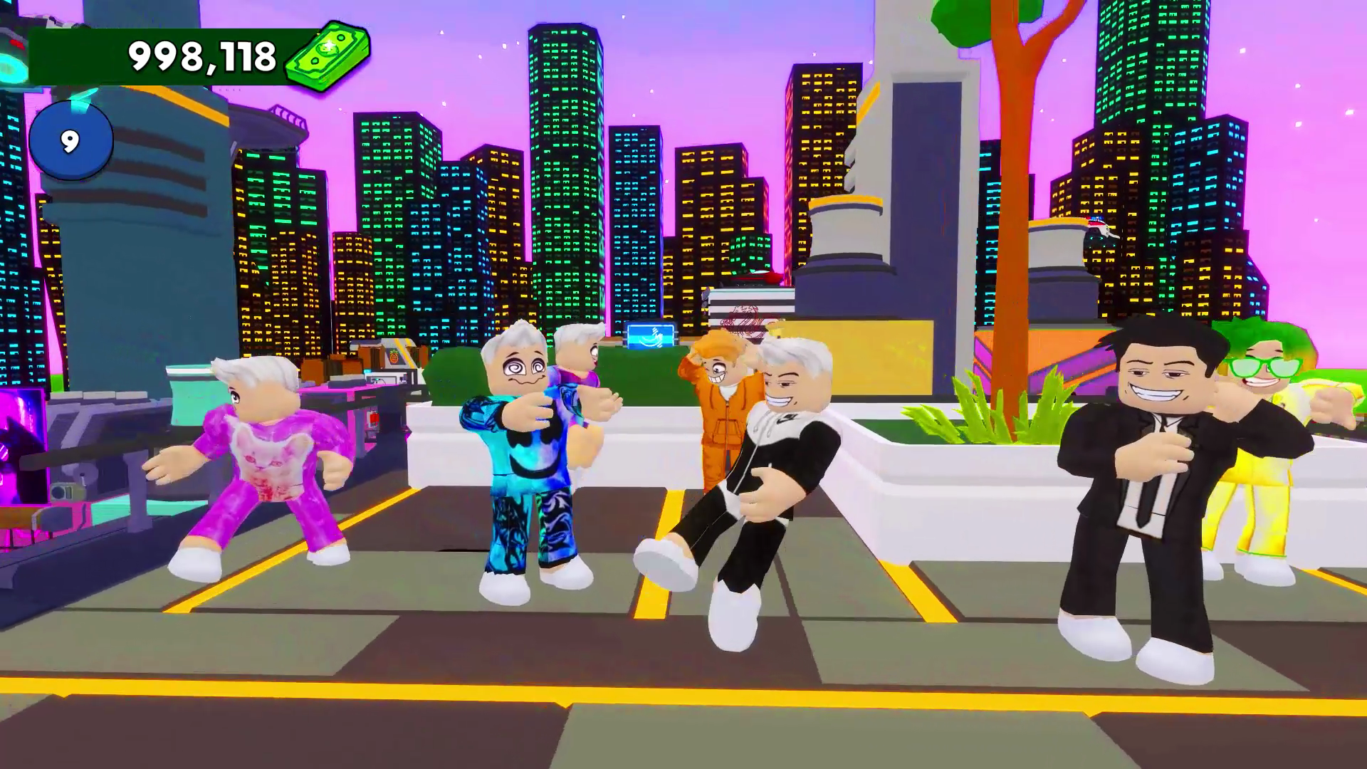 Build a Cyberpunk City with Robby at Robux screenshot