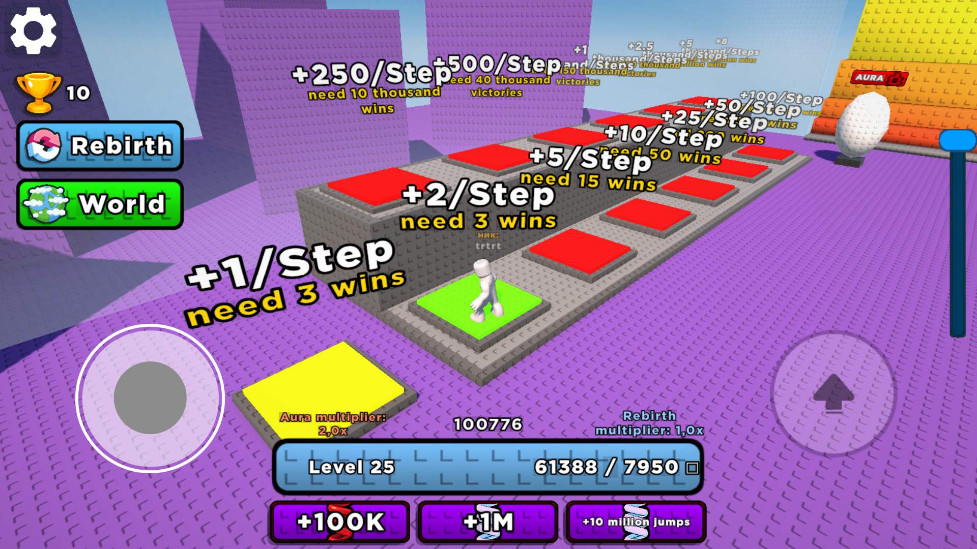 Obby +1 jump per run! — screenshot 8