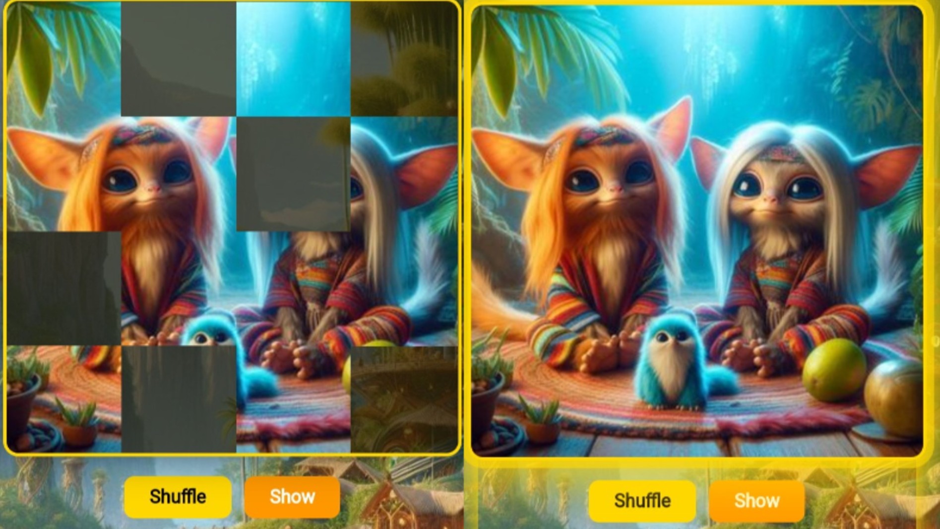 Puzzles: Fantasy World — screenshot 3