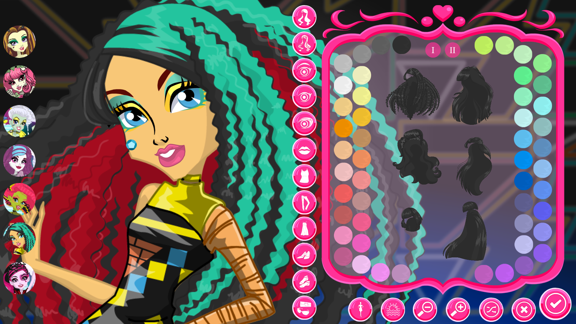 Dolls Monsters Dress Up screenshot