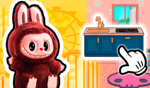 Labubu Toca. The world of toys!  loading=