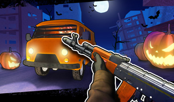 Grandfather Road Chase: Realistic Shooter Guns