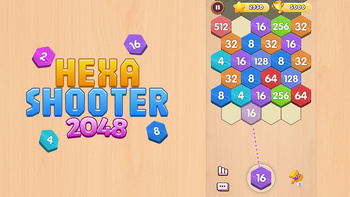 Hexa Shooter 2048