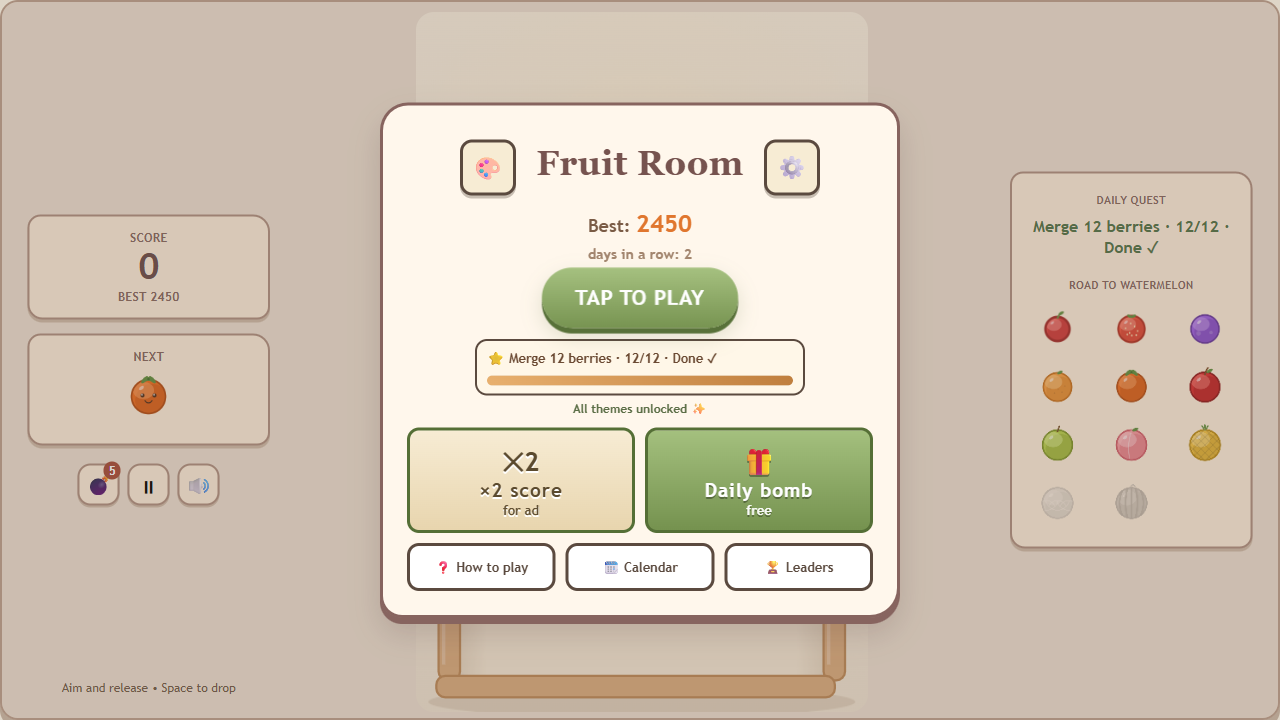 Fruit Room screenshot 1