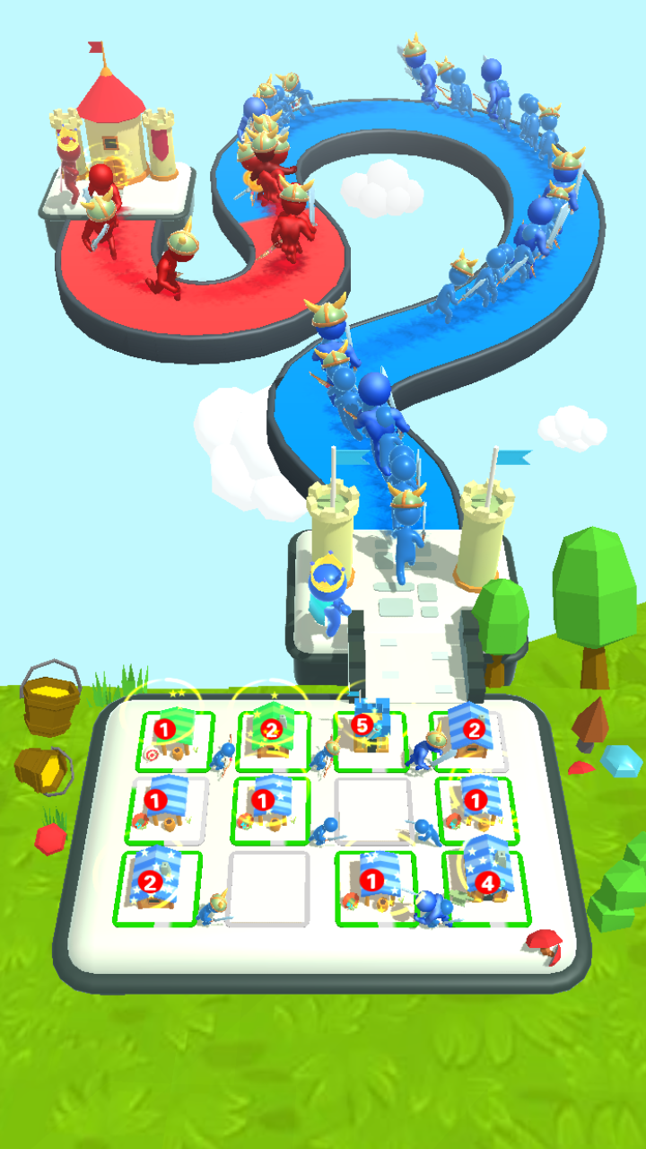Merge Soldiers: Castle Clash screenshot 4