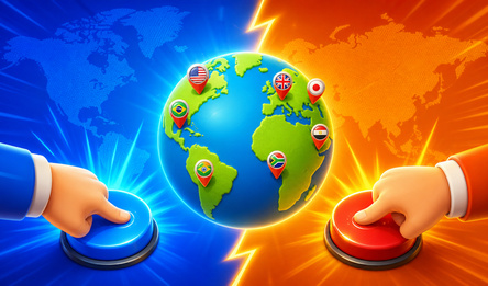 Geography quiz: countries, flags, capitals