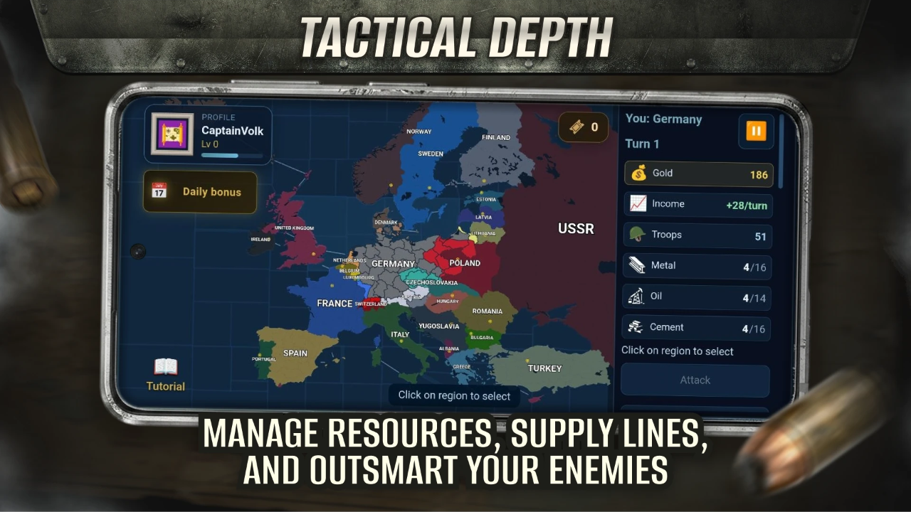 Europe at War — screenshot 2