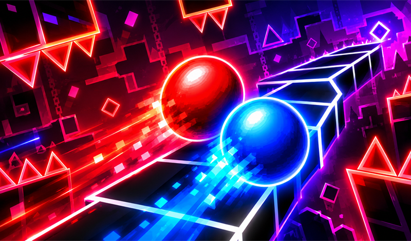 Ритм Даш: Геометрия Фигур game cover