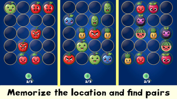 Where is my mate? Fruits and Vegetables