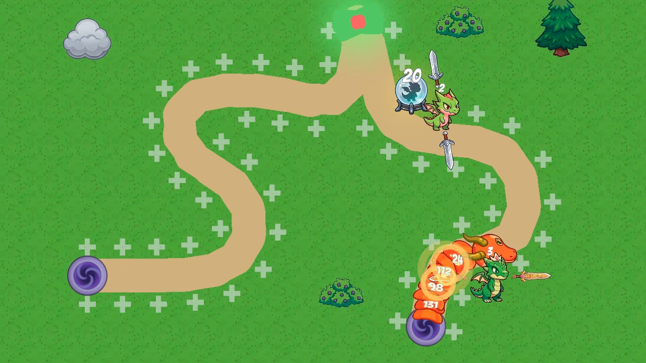 Snake Attack: Merge and Slash — screenshot 4
