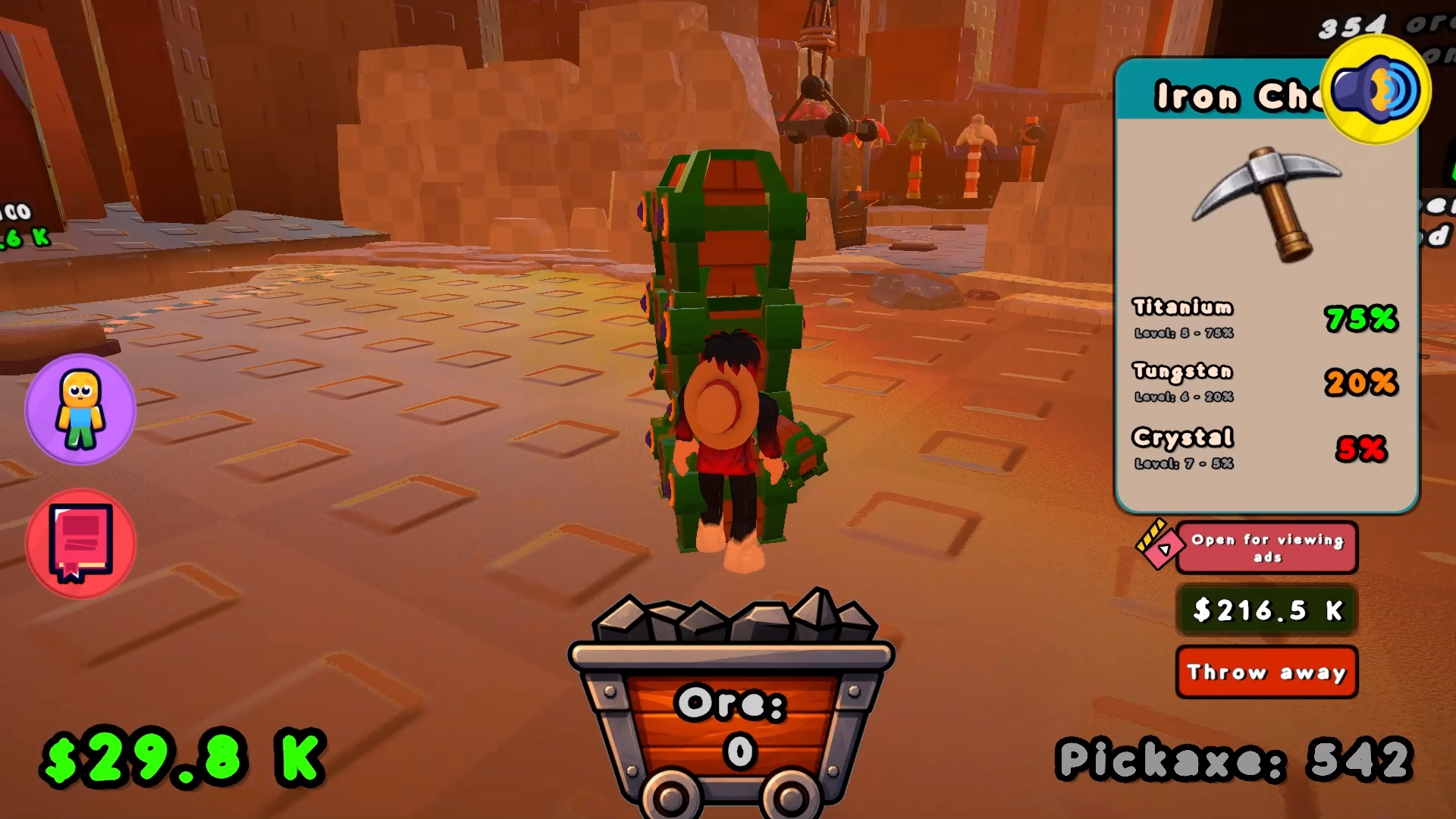 Obby: Pickaxe Tower Tycoon — screenshot 2