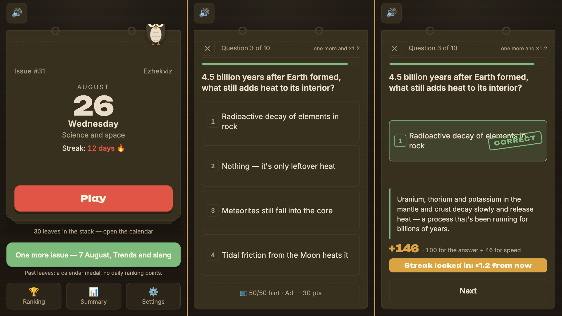 Ezhekviz — screenshot 1
