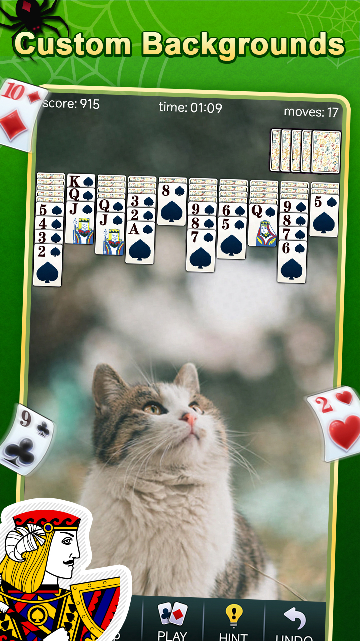 Spider King : Solitaire Game screenshot 9