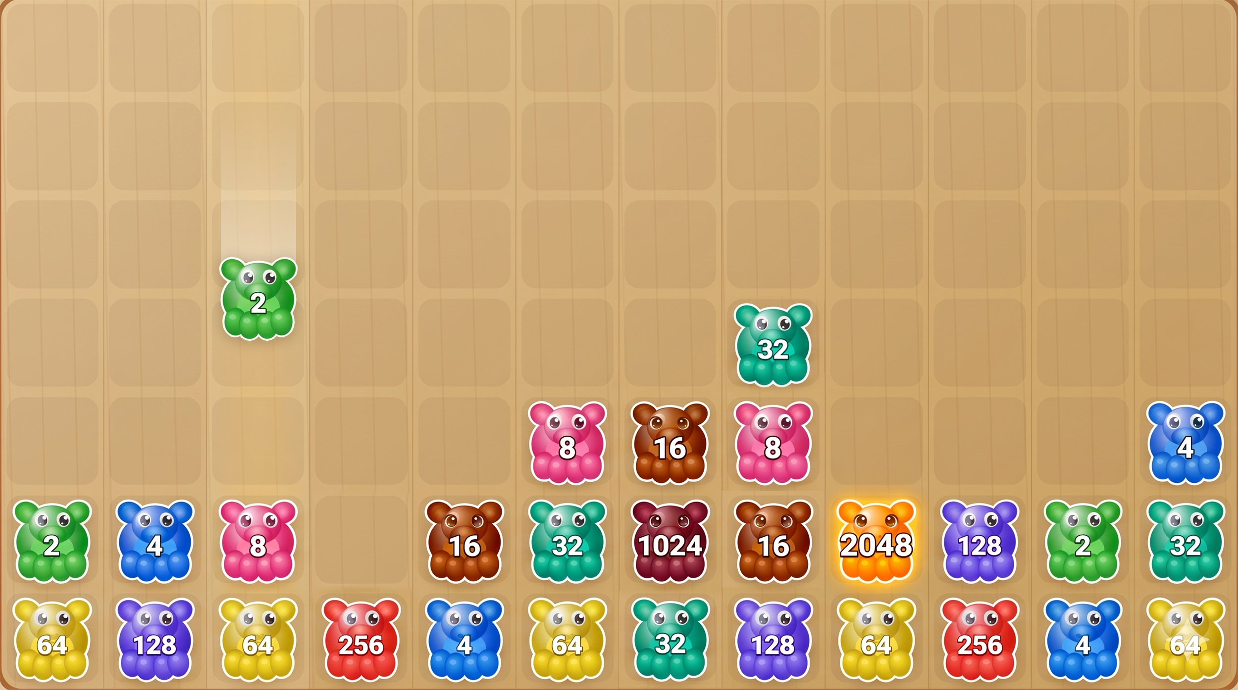 Капибара 2048 — screenshot 2