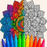 Anti-stress Coloring for Adults ASMR