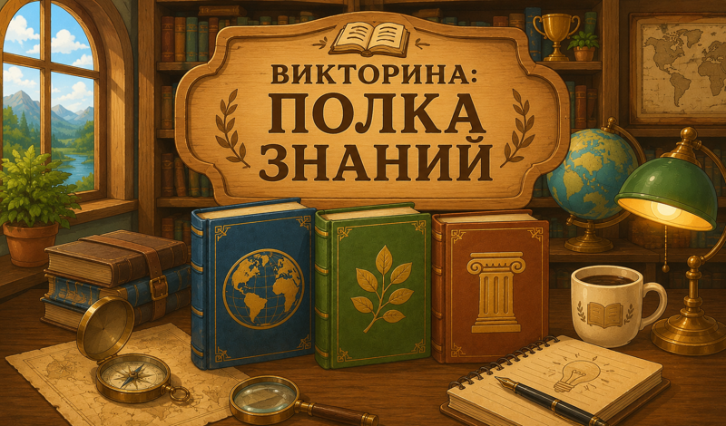 Викторина: Полка знаний game cover
