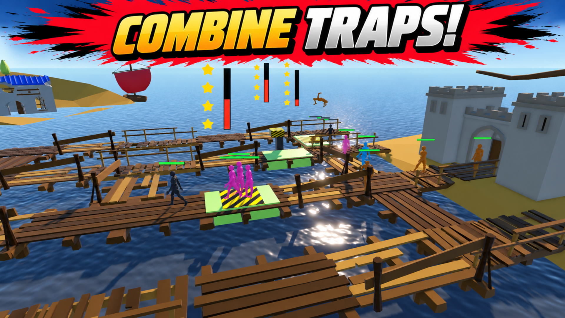 Ragdoll Trap Defense screenshot