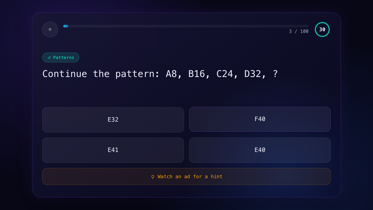 IQ Test — screenshot 2